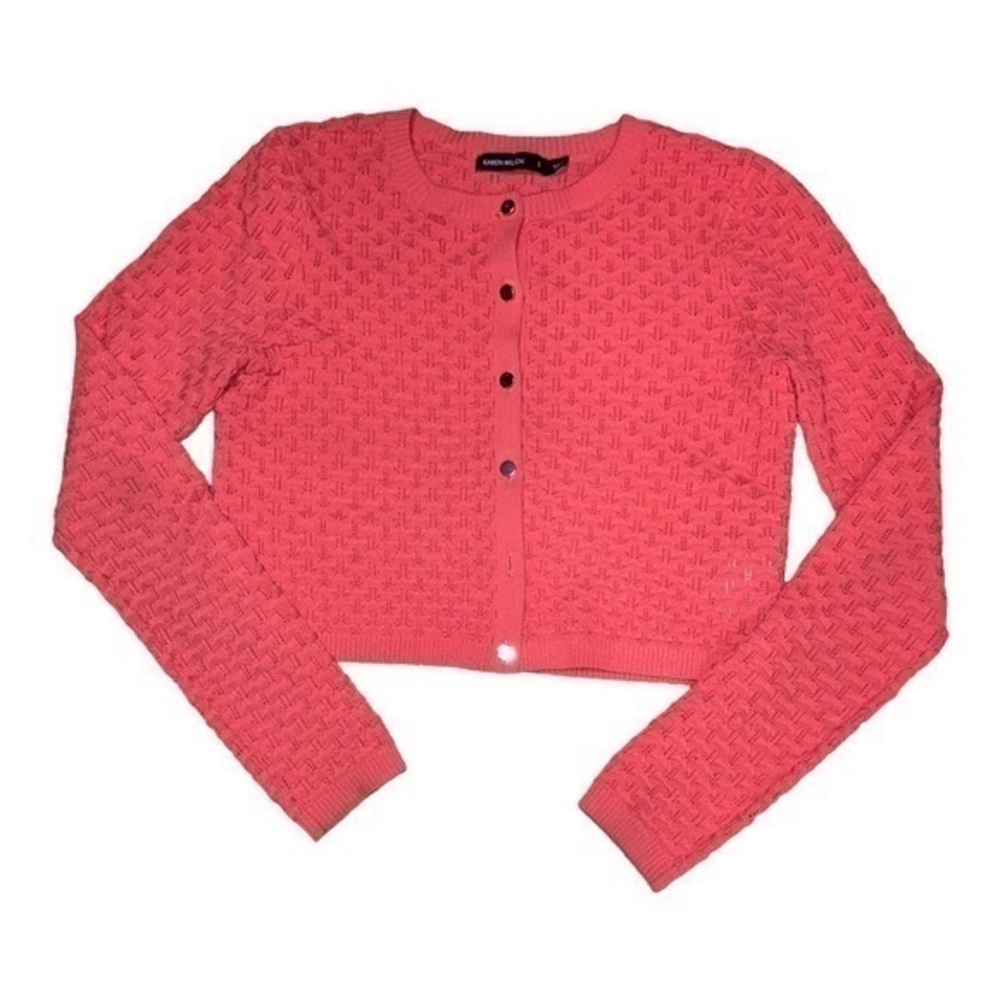 Karen millen reddish cardigan sweater